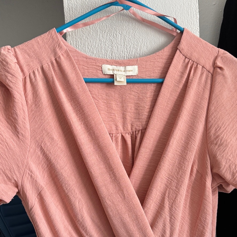 Pink Jumpsuit by Monteau Los Angeles